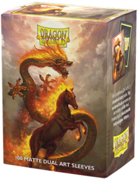 Dual Matte Art Sleeves - Fire Horse 2026 - 100CT