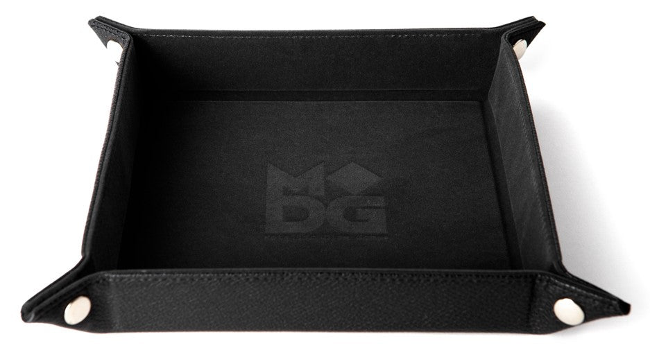 Fanroll Velvet Fold Up Dice Tray - Black