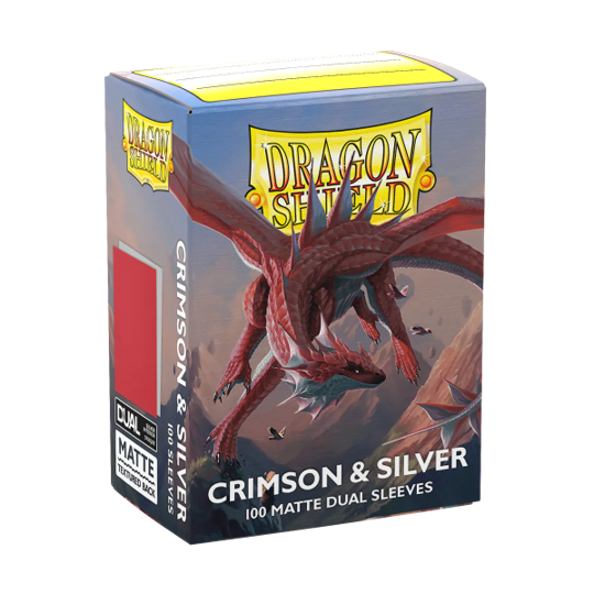 Crimson & Silver Dual Matte 100