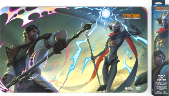 Riftbound Vendetta Playmat: Jayce vs Viktor