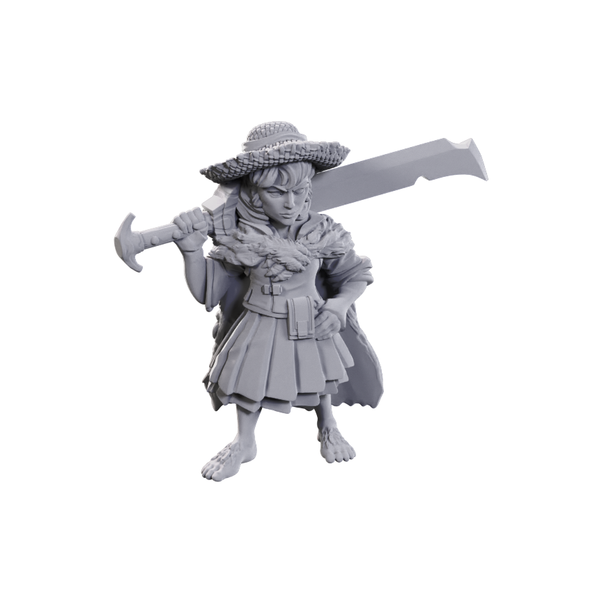 Female Halfling Magus Low-Level