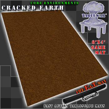 F.A.T. Mat 6x4 - Cracked Earth