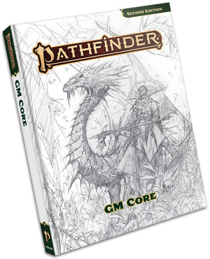 Pathfinder RPG: 2nd Editon - GM Core - Sketch Cover
