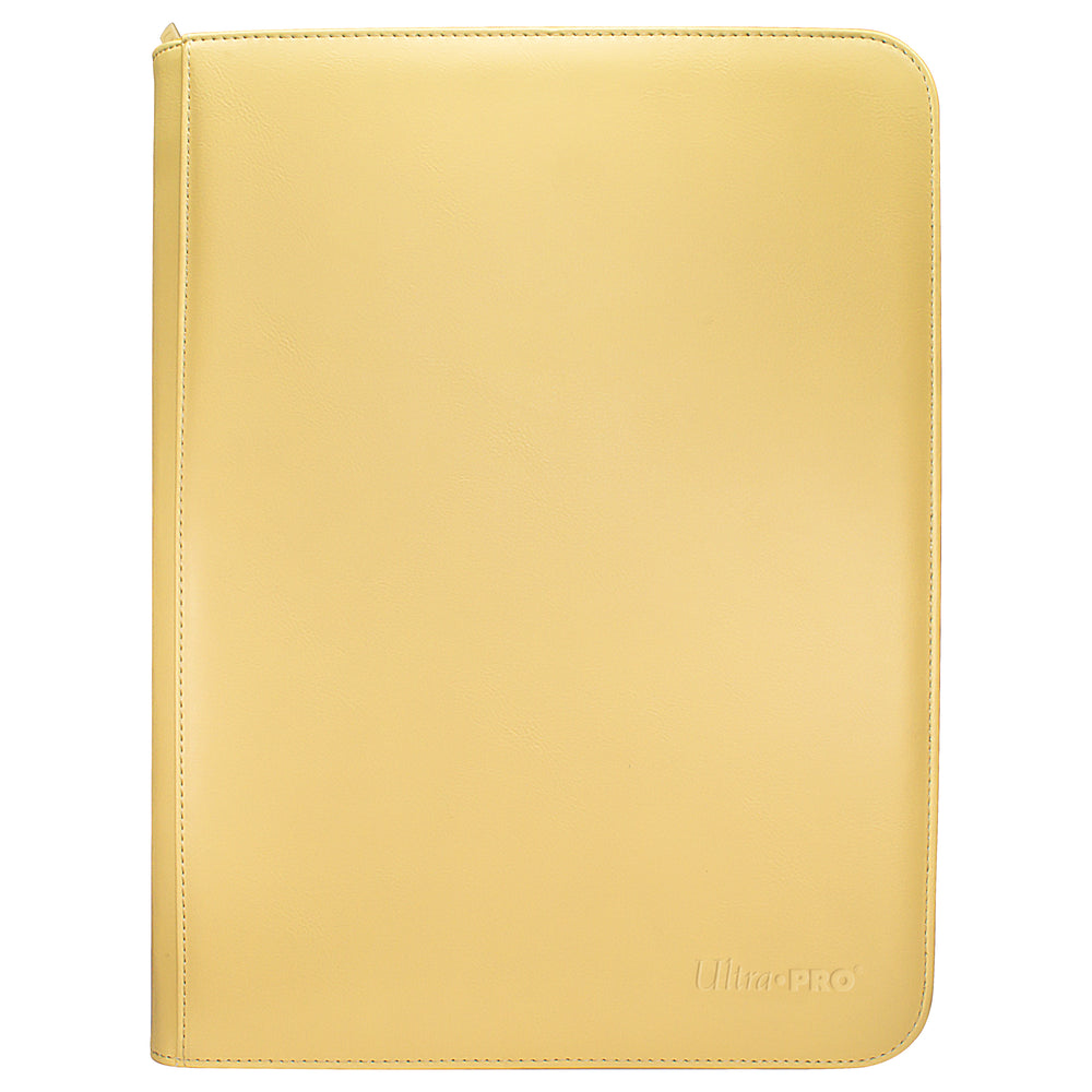 Vivid 9-Pocket Zippered PRO-Binder - Yellow