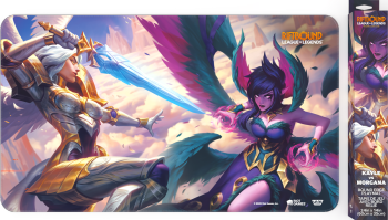 Riftbound Vendetta Playmat: Kayle vs Morgana