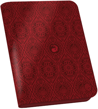 XenoSkin Zipfolio 160 - Avatar: The Last Airbender - Red Mana