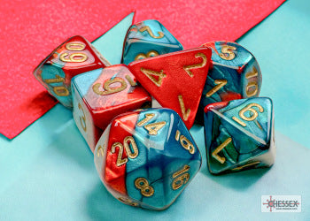 Gemini Mini Red-Teal/Gold
