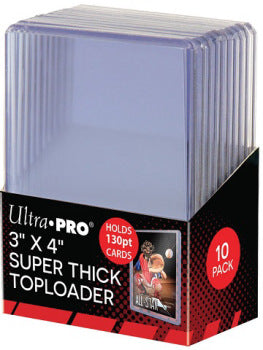 Toploader 3x4 130PT Super Thick - 10CT