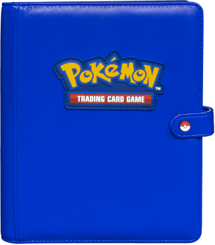 4-Pocket Pokemon Premium Snap Binder Blue