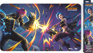 Riftbound Vendetta Playmat: Vi vs Jinx