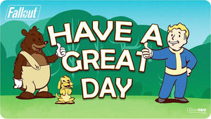 UP Playmat: Fallout 'Have a Great Day"