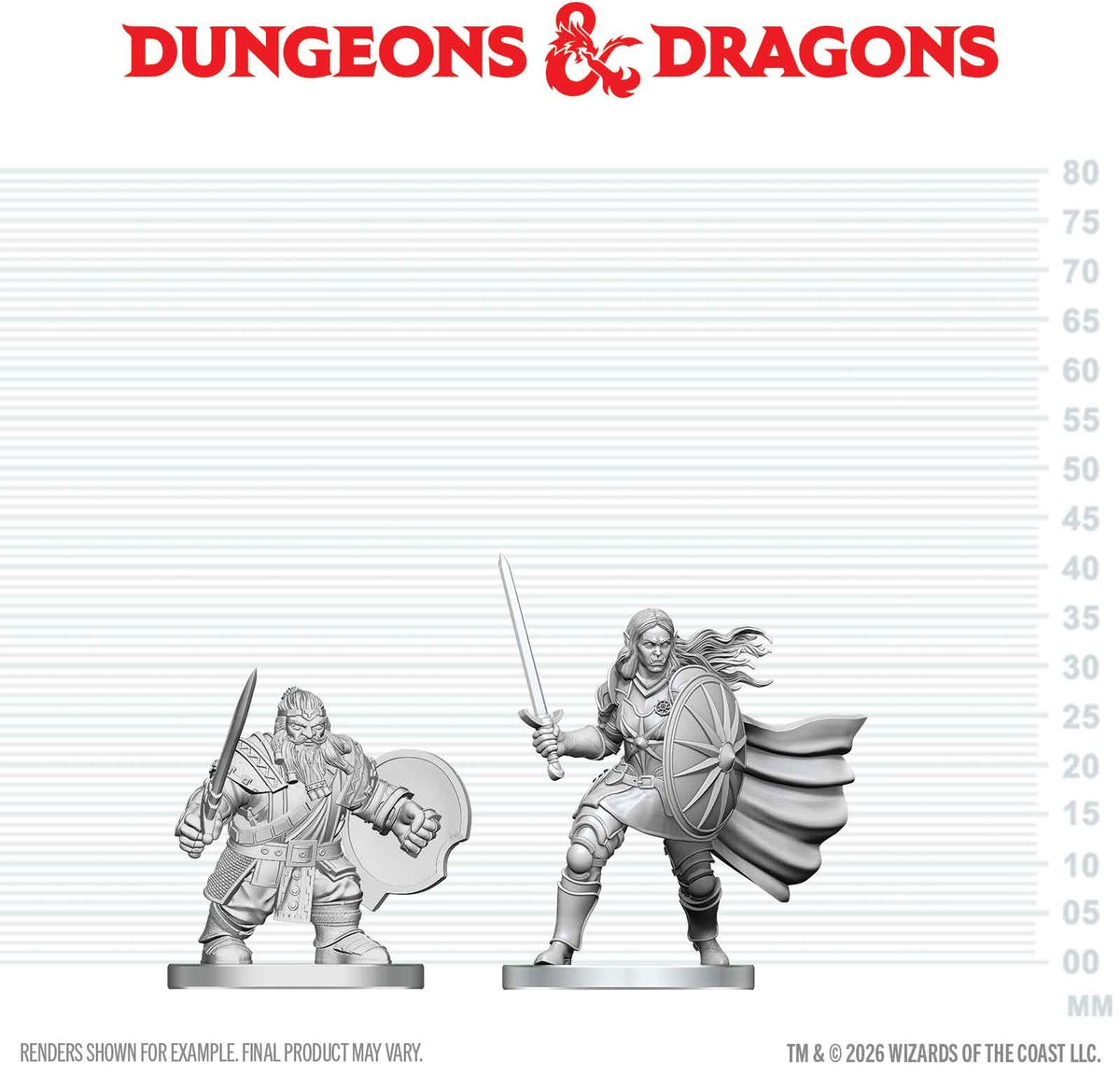 Dwarf Fighter & Orc Paladin