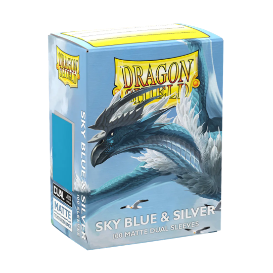 Sky Blue & Silver Dual Matte 100