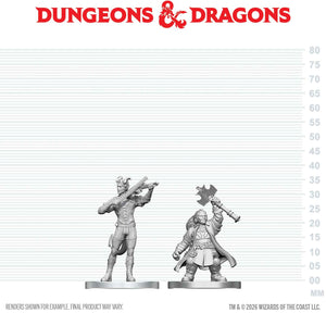 Tiefling Bard & Dwarf Cleric