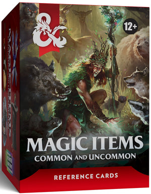 DND - Reference Cards - Magic Items: Common And Uncommon