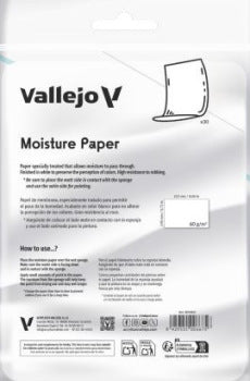 Vallejo Hobby Tools: Wet Palette Moisture Paper