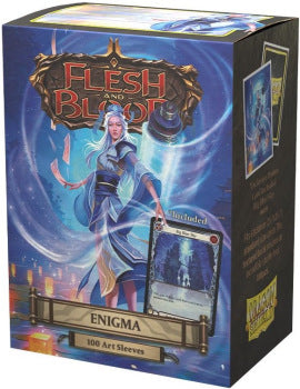 Flesh And Blood Sleeves (100ct): Matte Art - Enigma