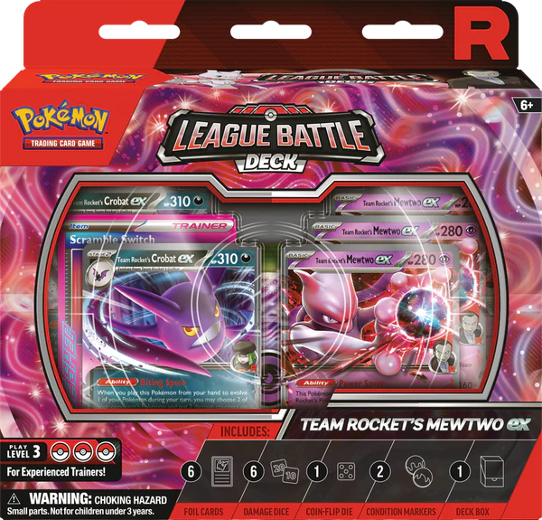 League Battle Deck (Team Rocket's Mewtwo ex)