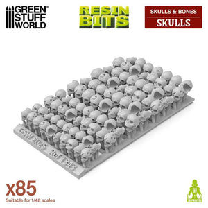 Resin Skulls (Pack x85)
