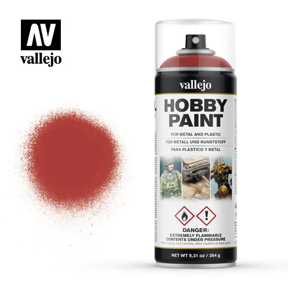 Vallejo Spray Primer: Scarlet Red