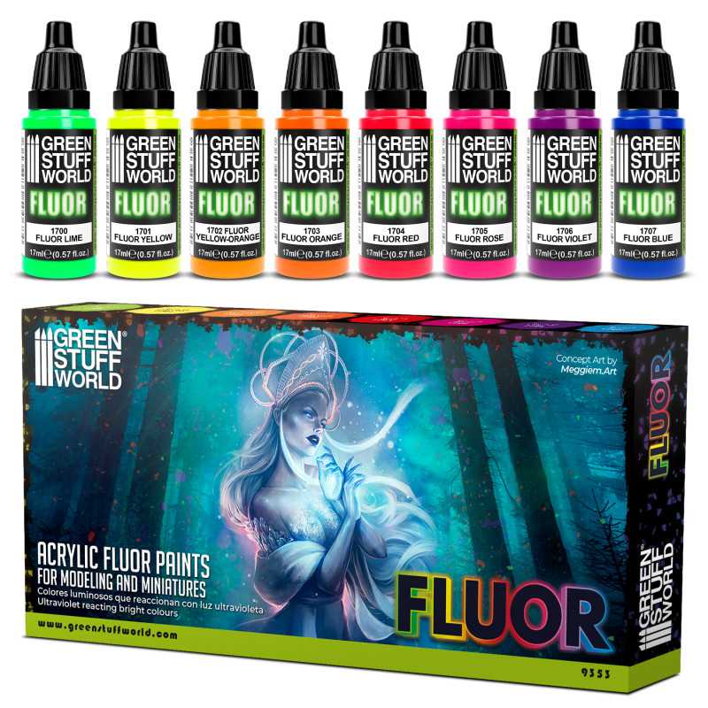 Acrylic Flour Paints