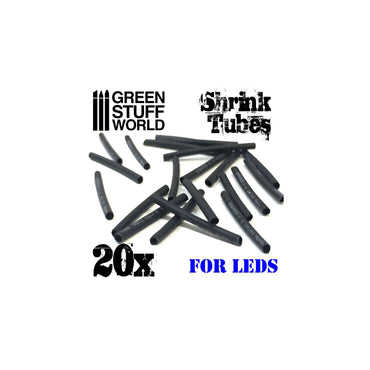 Shrink tubes for LED connections