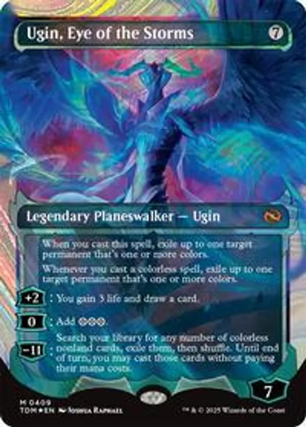 Ugin, Eye of the Storms (Showcase) [Tarkir: Dragonstorm]