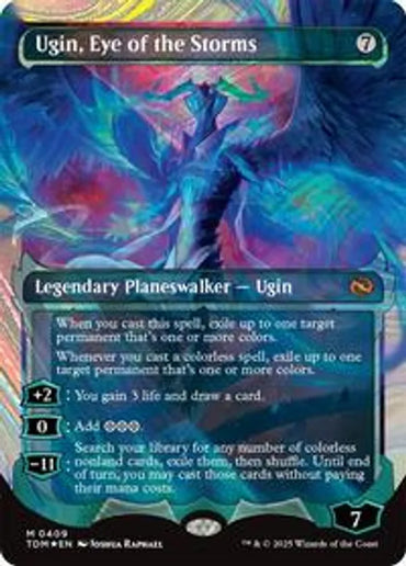 Ugin, Eye of the Storms (Showcase) [Tarkir: Dragonstorm]