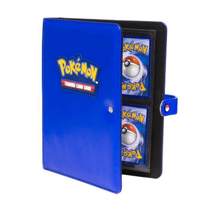 4-Pocket Pokemon Premium Snap Binder Blue