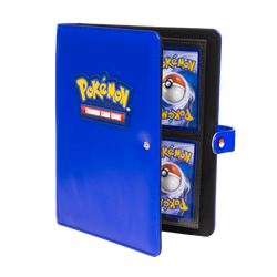 4-Pocket Pokemon Premium Snap Binder Blue