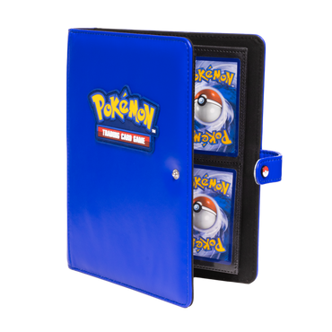 4-Pocket Pokemon Premium Snap Binder Blue