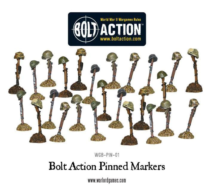 Bolt Action Pinned Markers