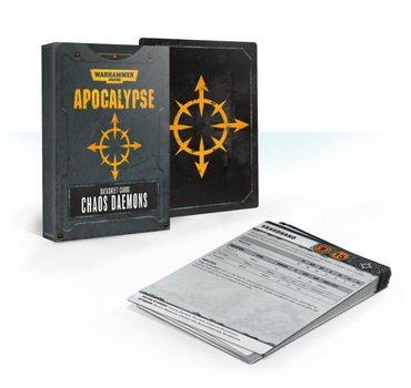 Warhammer 40,000 Apocalypse - Datasheet Cards: Chaos Daemons