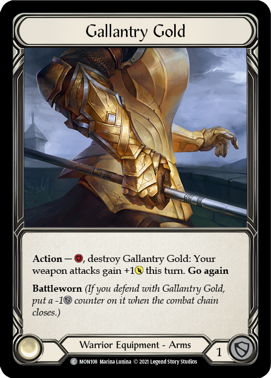 Gallantry Gold [MON108] (Monarch)  1st Edition Normal