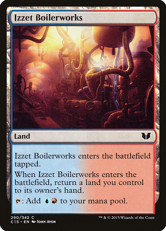 Izzet Boilerworks [Commander 2015]
