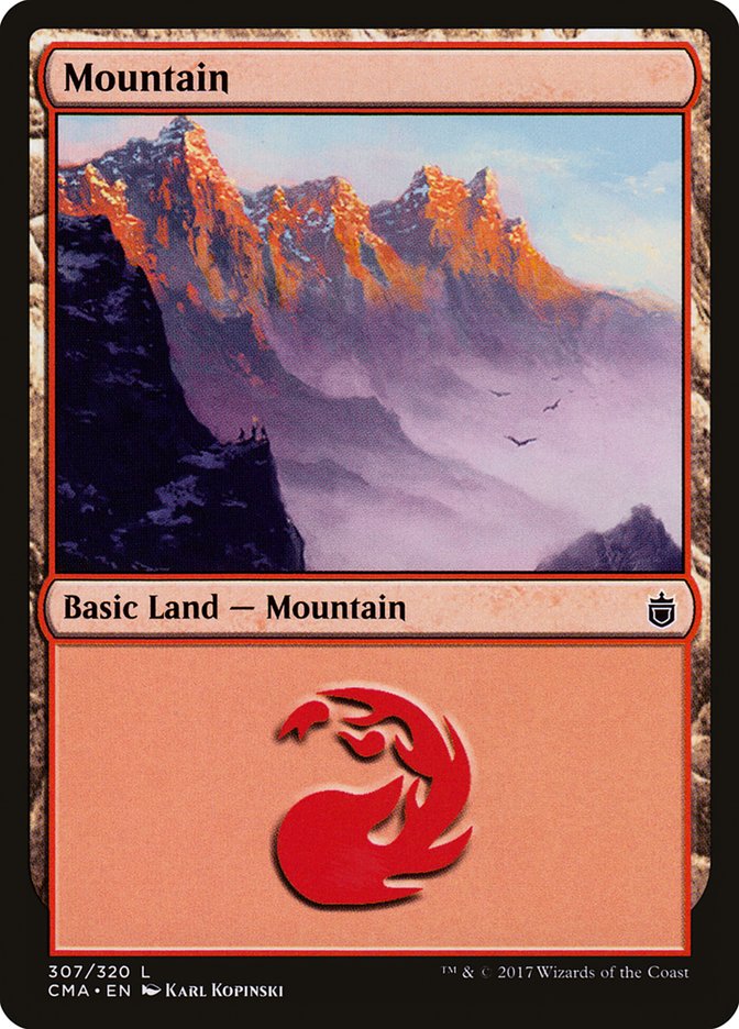 Mountain (307) [Commander Anthology]