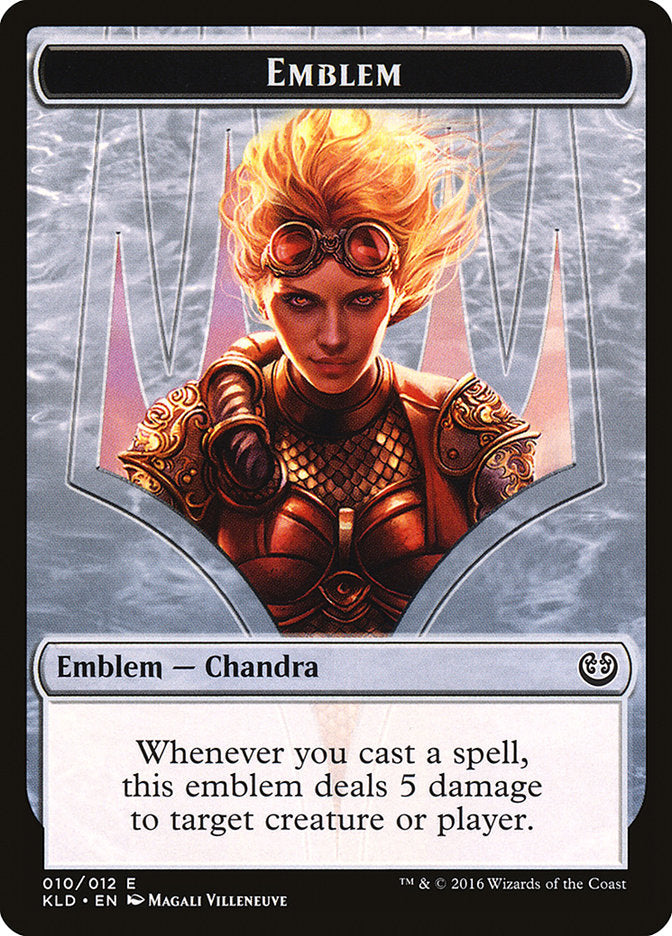 Chandra, Torch of Defiance Emblem [Kaladesh Tokens]