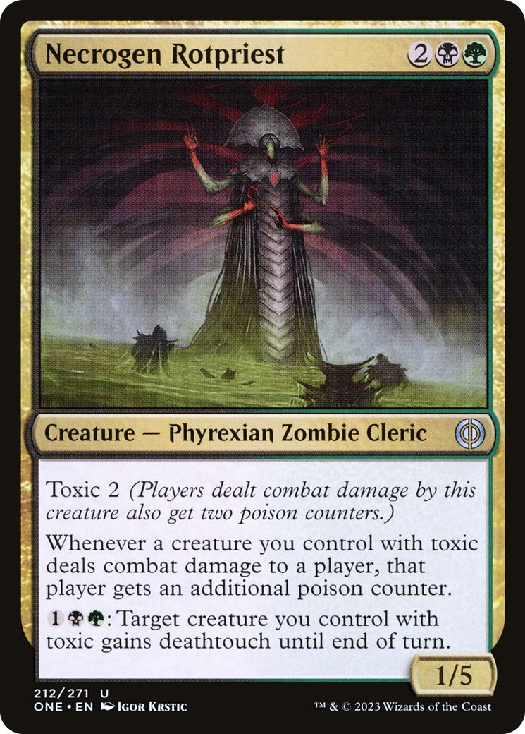 Necrogen Rotpriest [Phyrexia: All Will Be One]