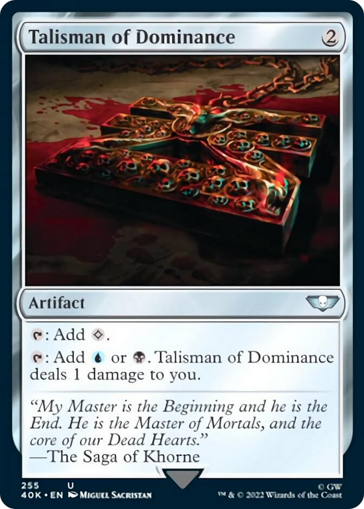 Talisman of Dominance (255) (Surge Foil) [Warhammer 40,000]