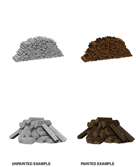 Piles of Wood