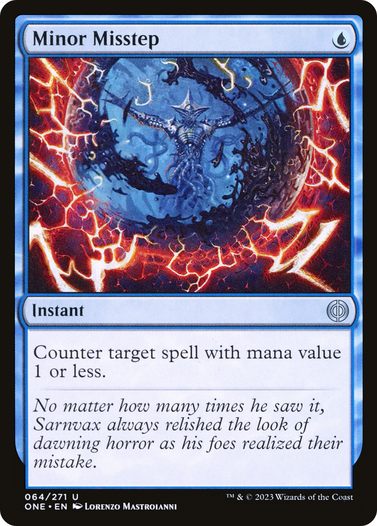 Minor Misstep [Phyrexia: All Will Be One]