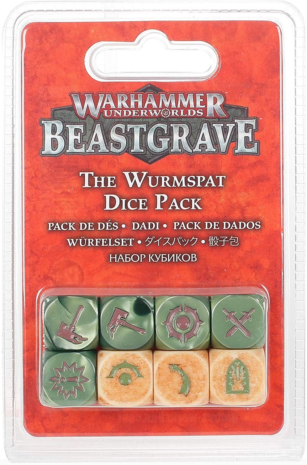 Warhammer Underworlds: Beastgrave - The Wurmspat Dice Pack