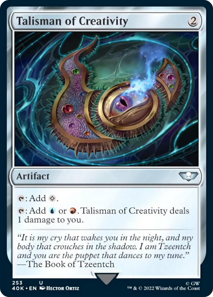 Talisman of Creativity (Surge Foil) [Warhammer 40,000]