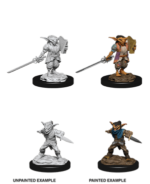 Male Goblin Rogue & Female Goblin Bard