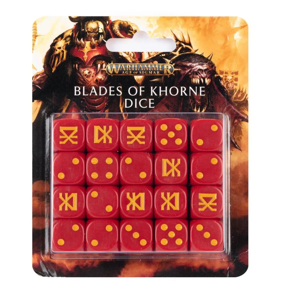 Blades of Khorne Dice Set