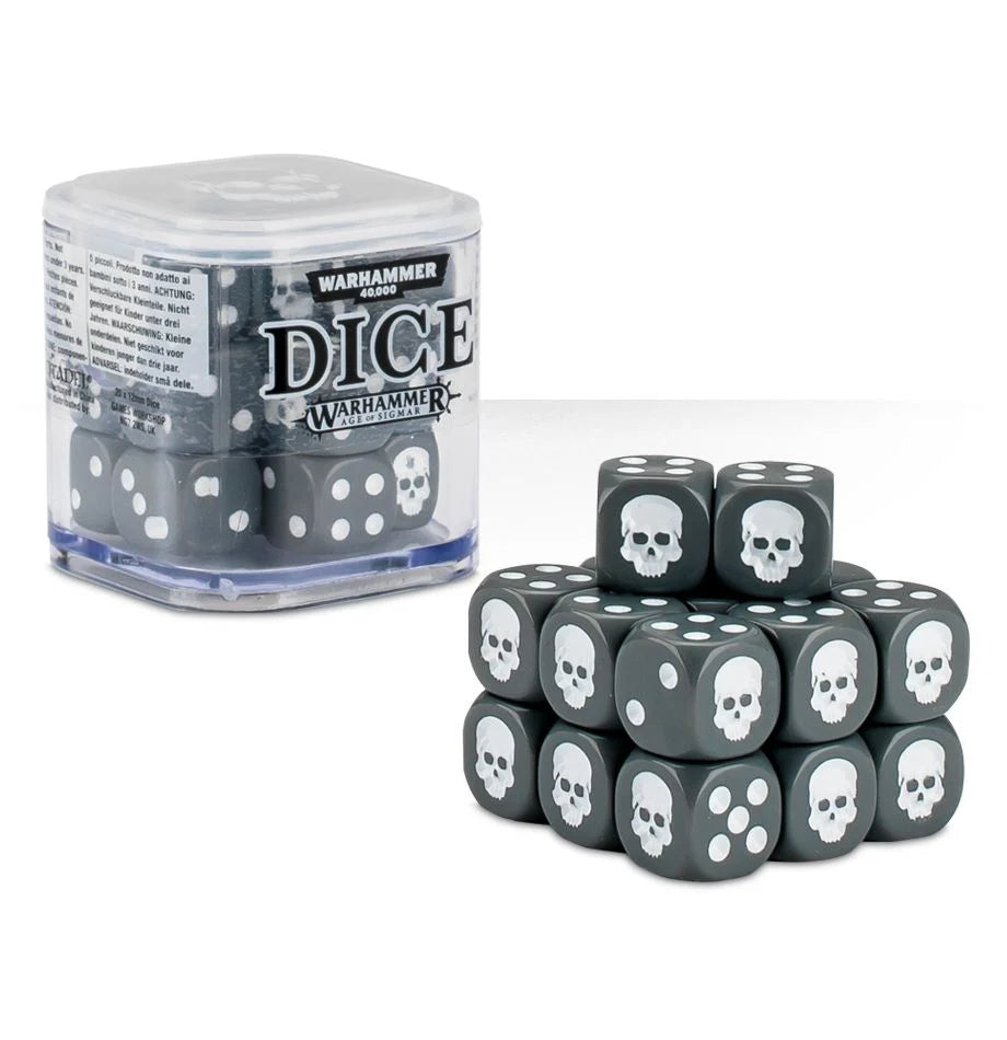 Warhammer Dice - Grey