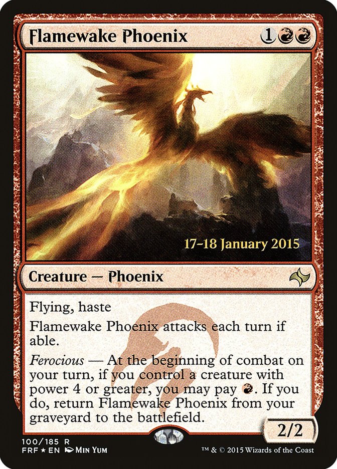 Flamewake Phoenix [Fate Reforged Prerelease Promos]
