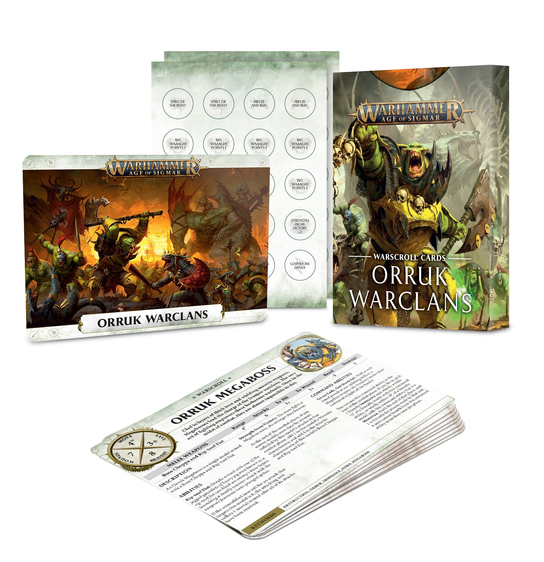 Warscroll Cards: Orruk Warclans