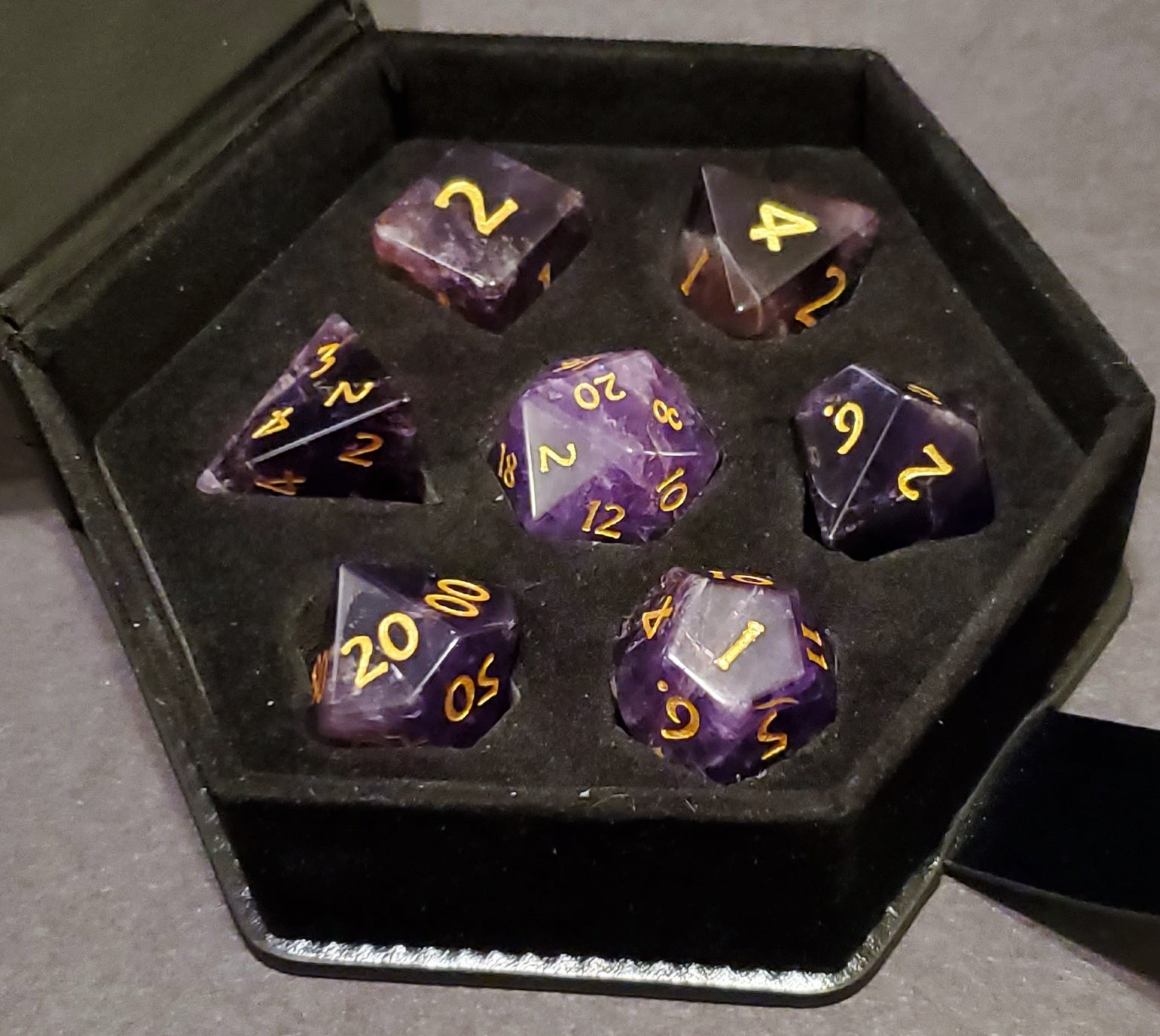 Purple Rain - 7 piece Amethyst