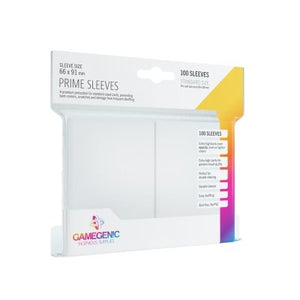 Gamegenic Prime Sleeves: White (100)